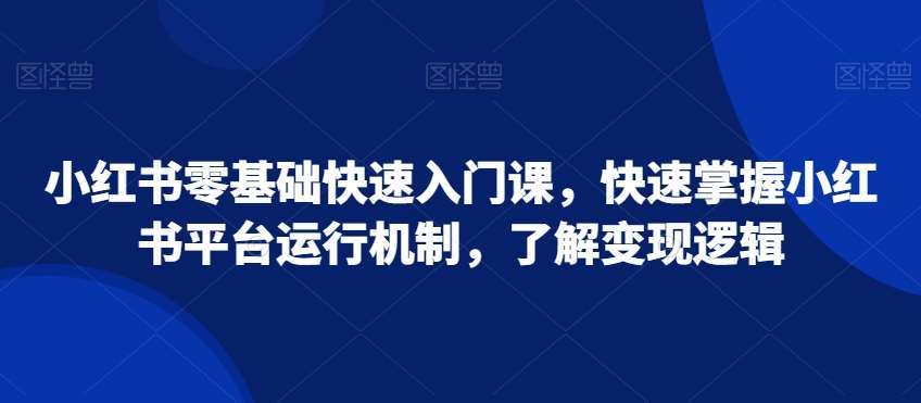 小红书零基础快速入门课，快速掌握小红书平台运行机制，了解变现逻辑云深网创社聚集了最新的创业项目，副业赚钱，助力网络赚钱创业。云深网创社