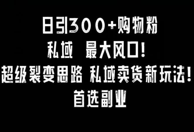 日引300+购物粉，超级裂变思路，私域卖货新玩法，小红书首选副业【揭秘】云深网创社聚集了最新的创业项目，副业赚钱，助力网络赚钱创业。云深网创社