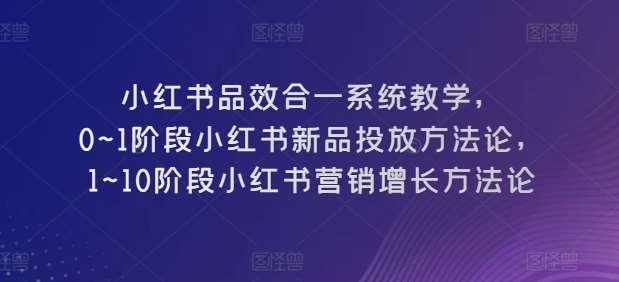 小红书品效合一系统教学，​0~1阶段小红书新品投放方法论，​1~10阶段小红书营销增长方法论云深网创社聚集了最新的创业项目，副业赚钱，助力网络赚钱创业。云深网创社