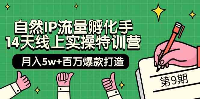 自然IP流量孵化手14天线上实操特训营【第9期】月入5w+百万爆款打造 (74节)云深网创社聚集了最新的创业项目，副业赚钱，助力网络赚钱创业。云深网创社