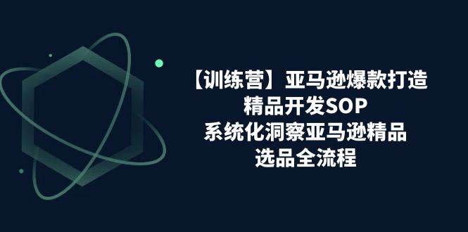 （11210期）【训练营】亚马逊爆款打造之精品开发SOP，系统化洞察亚马逊精品选品全流程云深网创社聚集了最新的创业项目，副业赚钱，助力网络赚钱创业。云深网创社