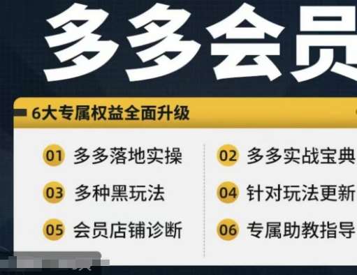 拼多多会员，拼多多实战宝典+实战落地实操，从新手到高阶内容全面覆盖云深网创社聚集了最新的创业项目，副业赚钱，助力网络赚钱创业。云深网创社