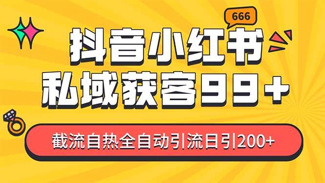 （13421期）某音，小红书，野路子引流玩法截流自热一体化日引200+精准粉 单日变现3…云深网创社聚集了最新的创业项目，副业赚钱，助力网络赚钱创业。云深网创社