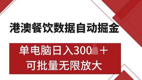 港澳数据全自动掘金，单电脑日入5张，可矩阵批量无限操作【仅揭秘】云深网创社聚集了最新的创业项目，副业赚钱，助力网络赚钱创业。云深网创社